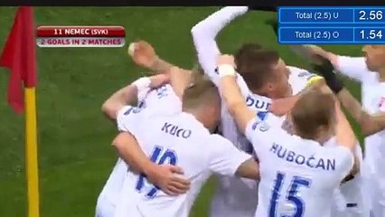 1-0 Adam Nemec Goal HD - Slovakia 1-0 Lithuania 11.11.2016 HD