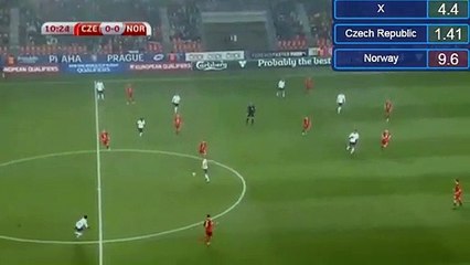 Michal Krmenčík Goal HD - Czech Republic 1-0 Norway - 11.11.2016 HD