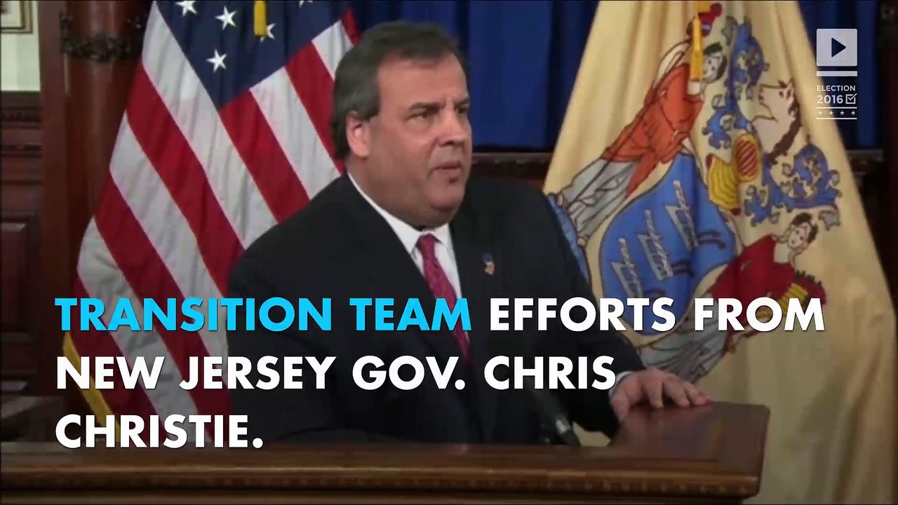 VP-elect Mike Pence to take over Trump transition team from Chris Christie