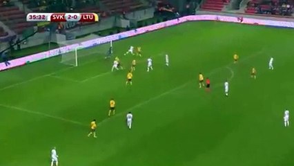 Martin Skrtel Goal HD - Slovakia 3-0 Lithuania - 11.11.2016