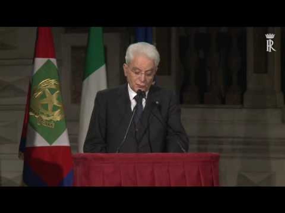 Mantova - Mattarella a  “Città d’arte 3.0, il futuro delle Città d’arte in Italia” (11.11.16)