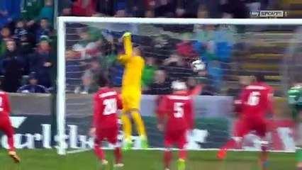 2-0 Gareth McAuley Goal HD - Northern Ireland 2-0 Azerbaijan - 11.11.2016
