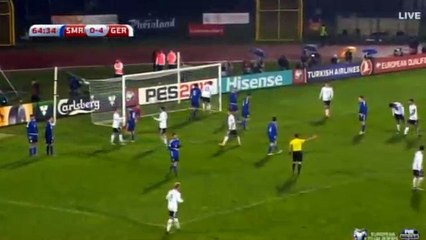 Jonas Hector Second Goal HD - San Marino 0-5 Germany 11.11.2016 HD