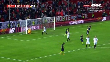 3-4 Calitos Tévez Winner GOAL HD - Boca Juniors 3-4 Sevilla 11.11.2016