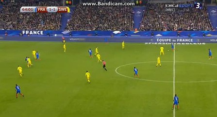 Dimitri Payet Goal 2-1 vs Sweden 11.11.2016