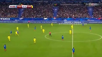 Dimitri Payet Goal - France 2 - 1 Sweden 11.11.2016 HD