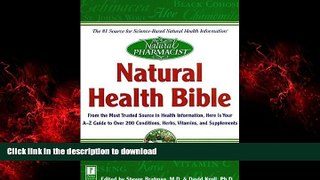 Buy book  Natural Health Bible: From the Most Trusted Source in Health Information, Here is Your