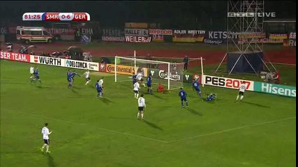 (Own goal) Stefanelli M. HD - San Marino 0-7 Germany - 11.11.2016 Qualification