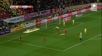 Robert Lewandowski | Romania 0 - 2 Poland