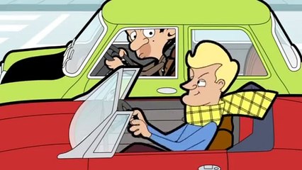 Mr Bean - Drag race in the mini