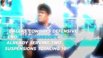 Dallas Cowboys DE Randy Gregory facing year-long suspension