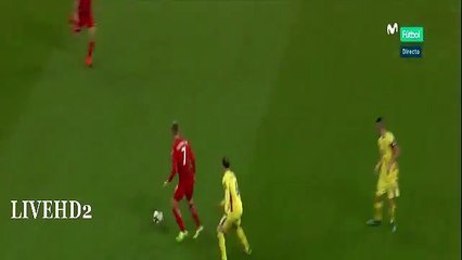 Robert Lewandowski goal vs Romania