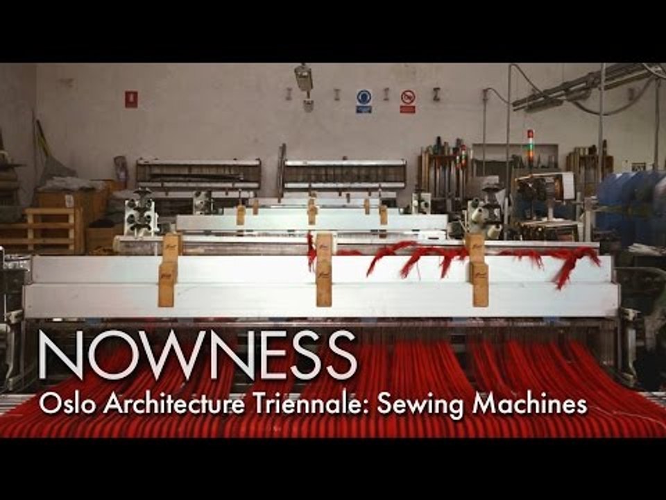 Oslo Architecture Triennale: Sewing Machines
