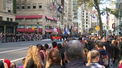US veterans parade in NY, react to Trump win