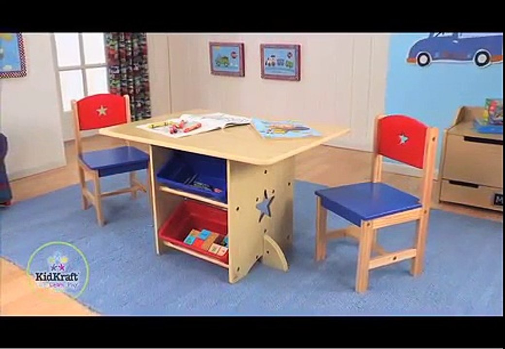 Kidkraft Star Table And 2 Chairs video Dailymotion