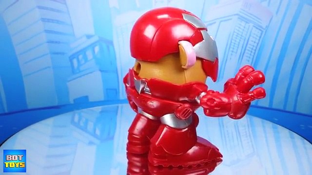 Mr. Potato Head como Hombre Araña Negro en Español | Spiderman El Héroe de Dibujos Animados