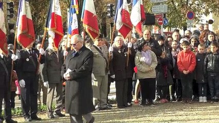 Un rayon de soleil et beaucoup d'émotion à Auxerre pour la cérémonie du 11 novembre