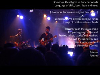 ROMAIN HUMEAU  [EIFFEL] "Futures" avec paroles - live@l'Ubu Rennes 2016