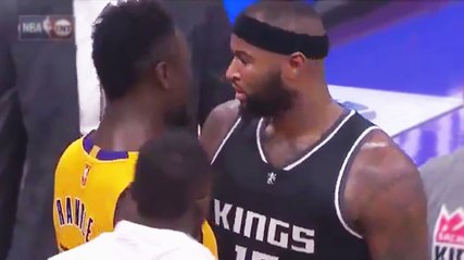 DeMarcus Cousins & Julius Randle Get In Each Other's Face After Game