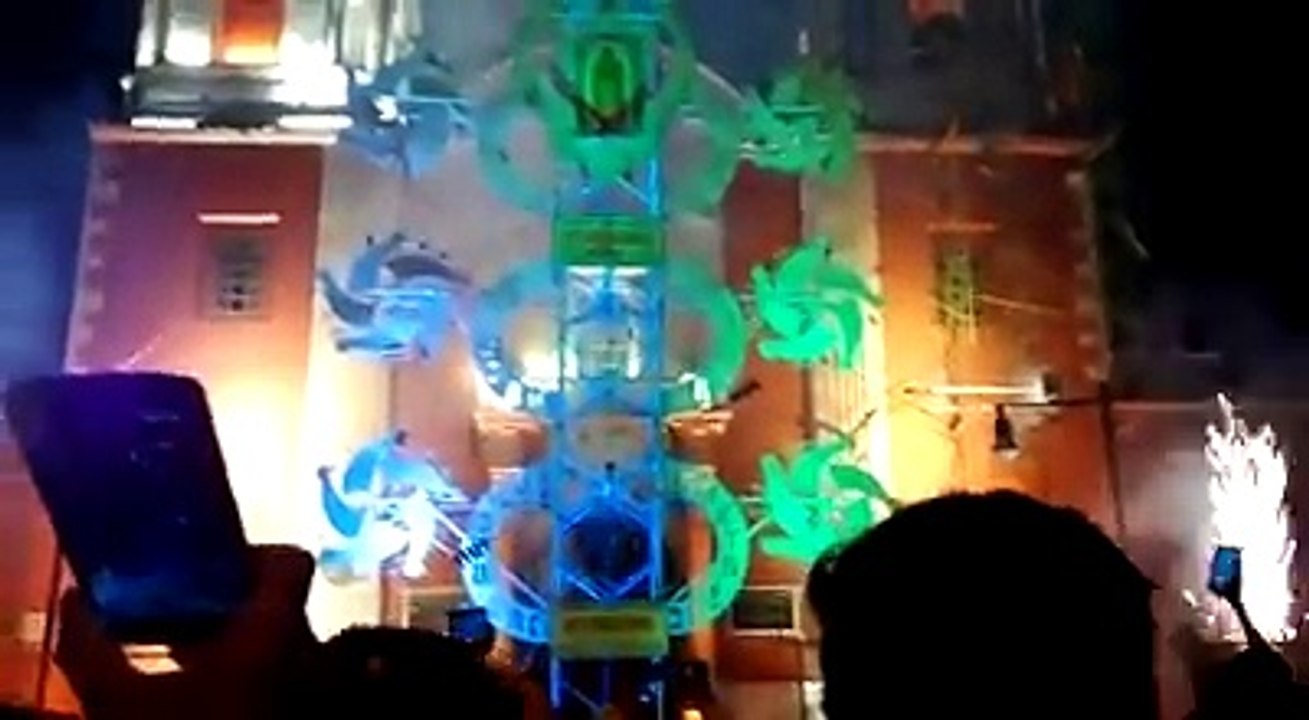 CASTILLO CON MUSICA ROMITA GTO 2015 DICIEMBRE