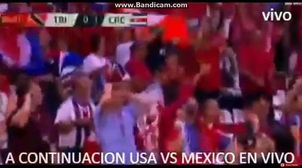 Gol De Christian Bolaños - Trinidad & Tobago Vs Costa Rica 0-1 Eliminatorias Rusia 2018  (12-11-2016)