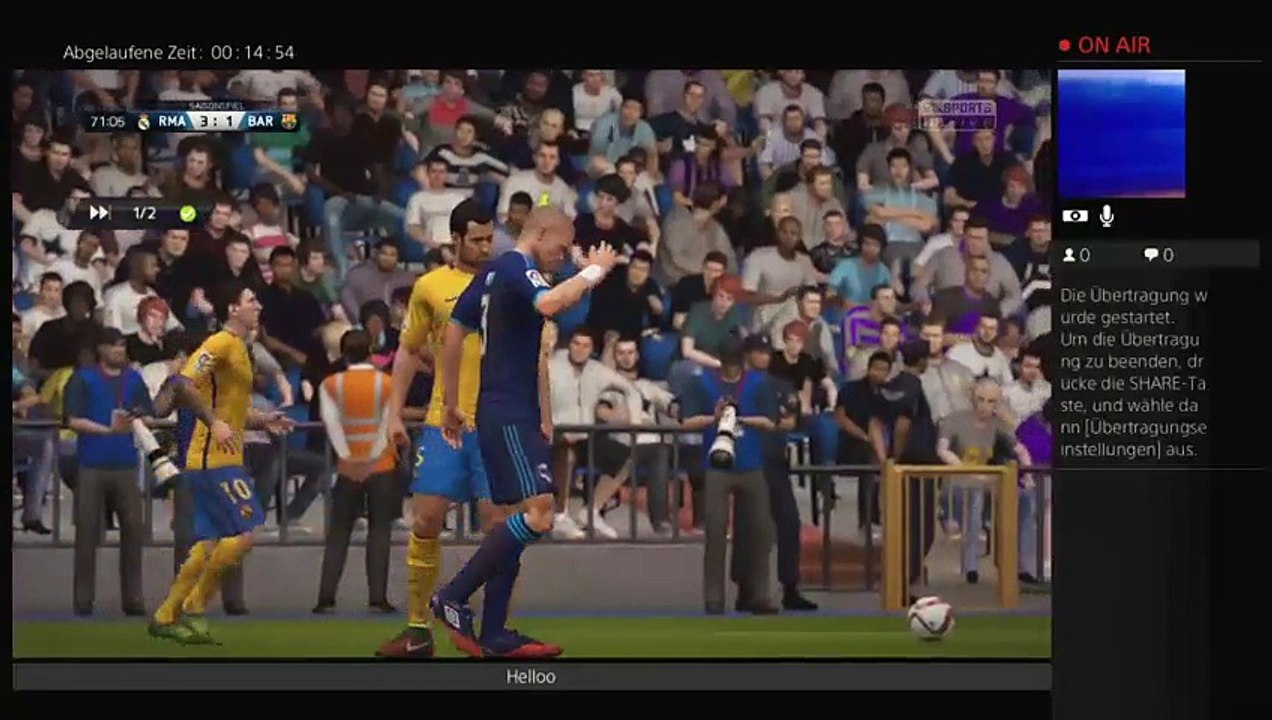 PS4-Live-Übertragung von espelkamp25