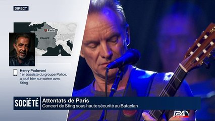 Henry Padovani, musicien ayant joué hier sur scène avec Sting, partage ses sensations