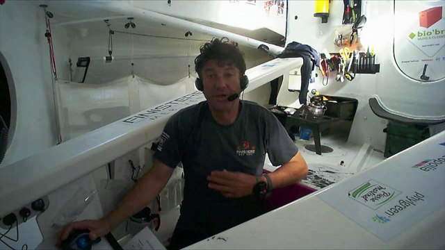 Première vidéo de Jean Le Cam / Vendée Globe