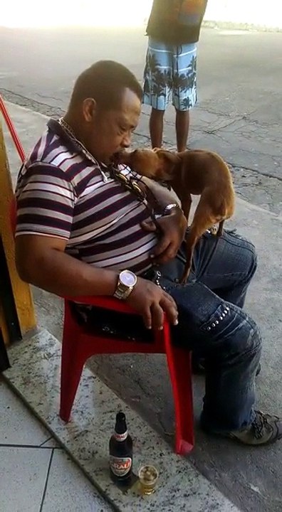 Beautiful French Kiss by A Dog 2016