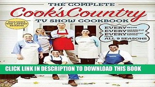 Ebook The Complete Cook s Country TV Show Cookbook Season 9 Free Read