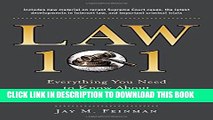 Best Seller Law 101: Everything You Need to Know About American Law, Fourth Edition Free Read