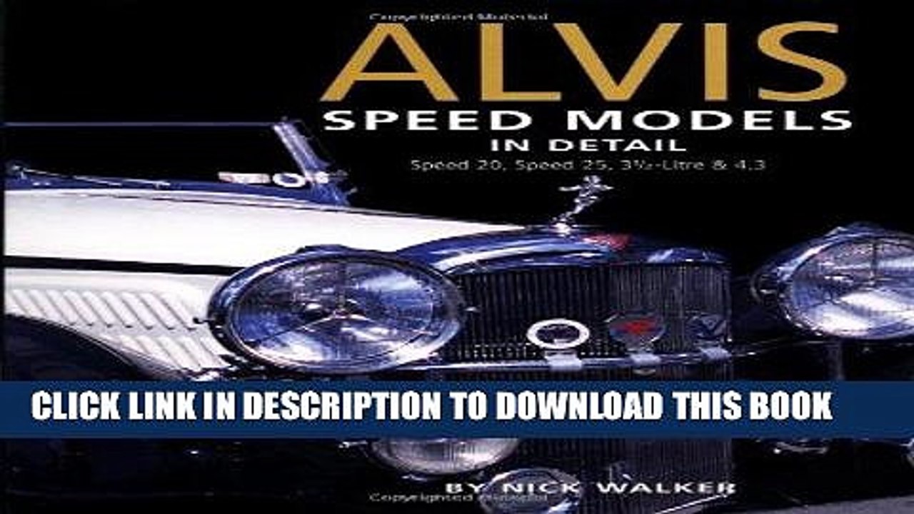 [PDF] Alvis Speed Models 1932-1940 Popular Collection