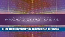 Best Seller A Technique for Producing Ideas Free Read