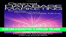 Best Seller Optimal Database Marketing: Strategy, Development, and Data Mining Free Read