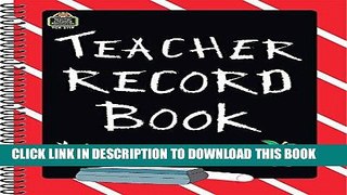 Best Seller Teacher Record Book Free Read