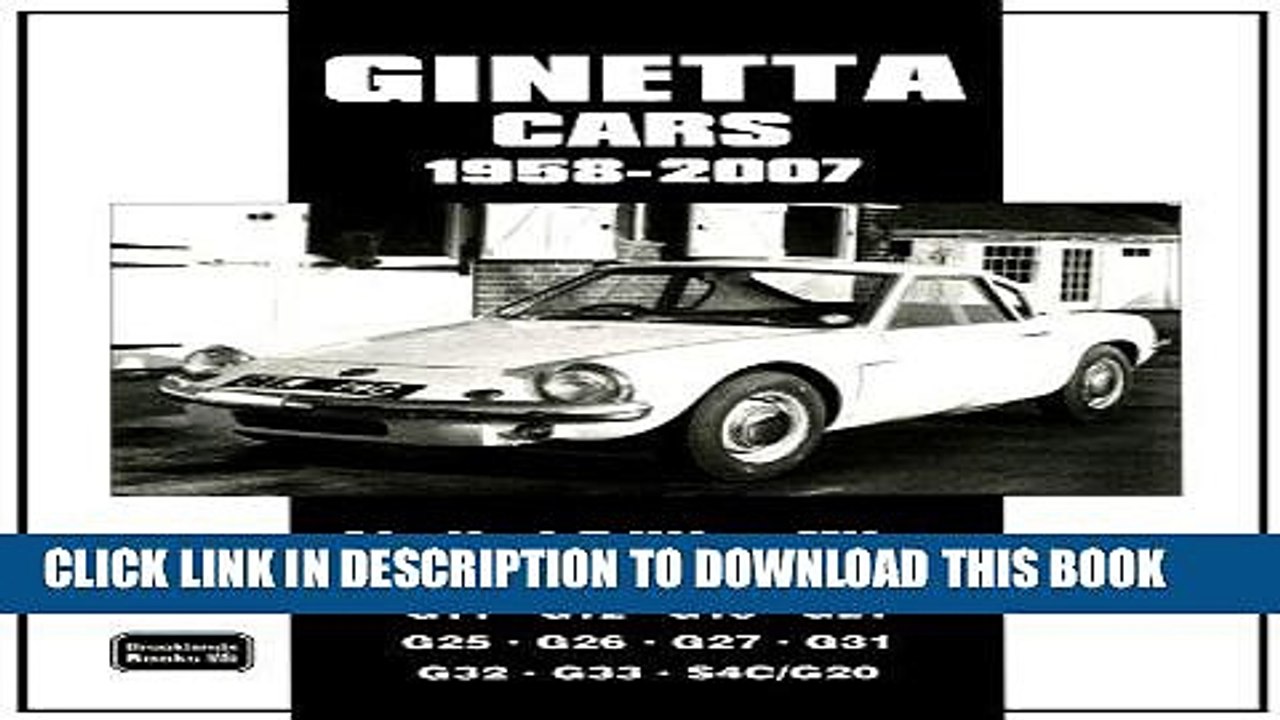[PDF] Ginetta Cars Limited 1958-2007 Limited Edition Ultra Full Collection