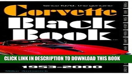 [PDF] The Corvette Black Book, 1953-2000 Full Collection