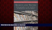 Buy book  Secrets and Truths (Natalie Zemon Davies Annual Lecture Series) online for ipad
