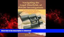 liberty books  Navigating The Legal Minefield of Private Investigations online