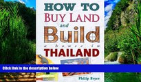 Best Buy Deals  How to Buy Land and Build a House in Thailand  Best Seller Books Most Wanted