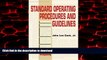 Buy book  Standard Operating Procedures   Guidelines
