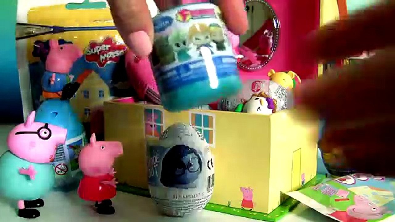 Surprise Peppa Pig Music Box Play Doh 3D Disney Frozen TsumTsum Fashems ...