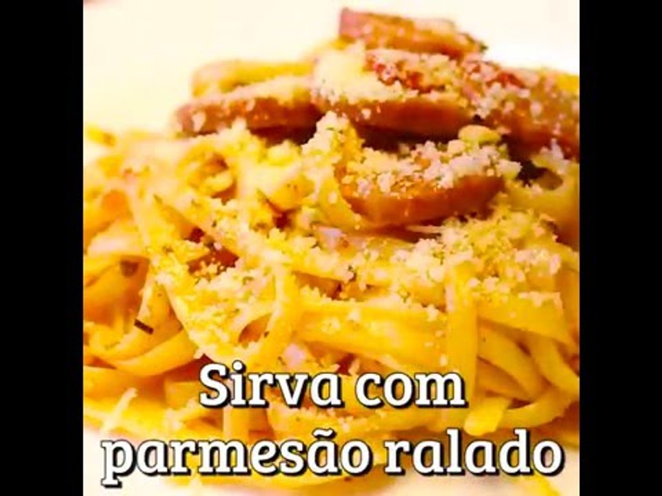 Macarrão de uma panela só