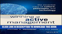 [PDF] FREE Winning at Active Management: The Essential Roles of Culture, Philosophy, and
