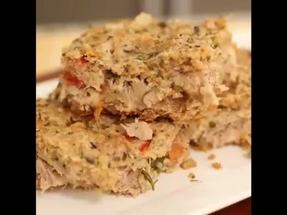Torta de atum integral