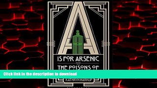 Buy books  A is for Arsenic: The Poisons of Agatha Christie (Bloomsbury Sigma) online