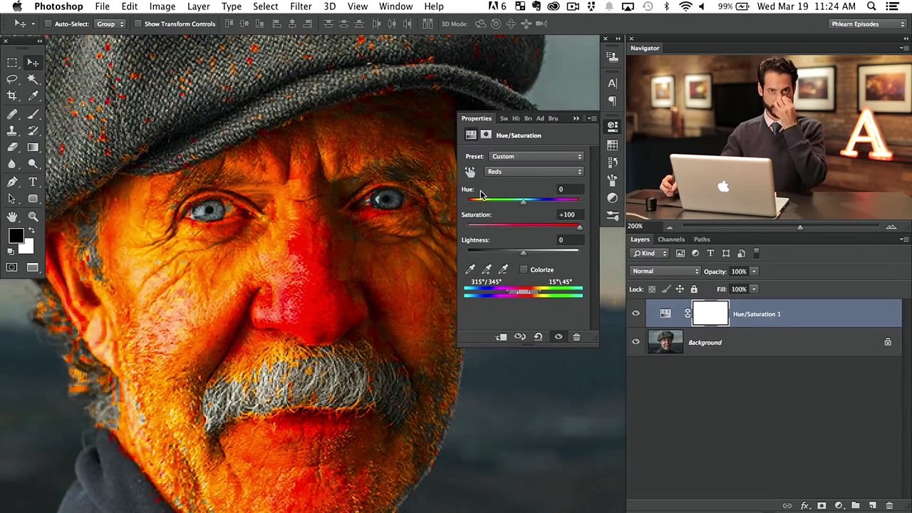 How to Correct Red Skin Color in Photoshop Quickly