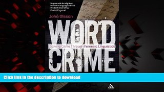 liberty books  Wordcrime: Solving Crime Through Forensic Linguistics online for ipad