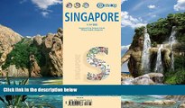 Best Buy Deals  Laminated Singapore map by Borch (English, Spanish, French, Italian and German