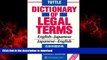 Best books  Tuttle Dictionary of Legal Terms English Japanese and Japanese English (Revised) online
